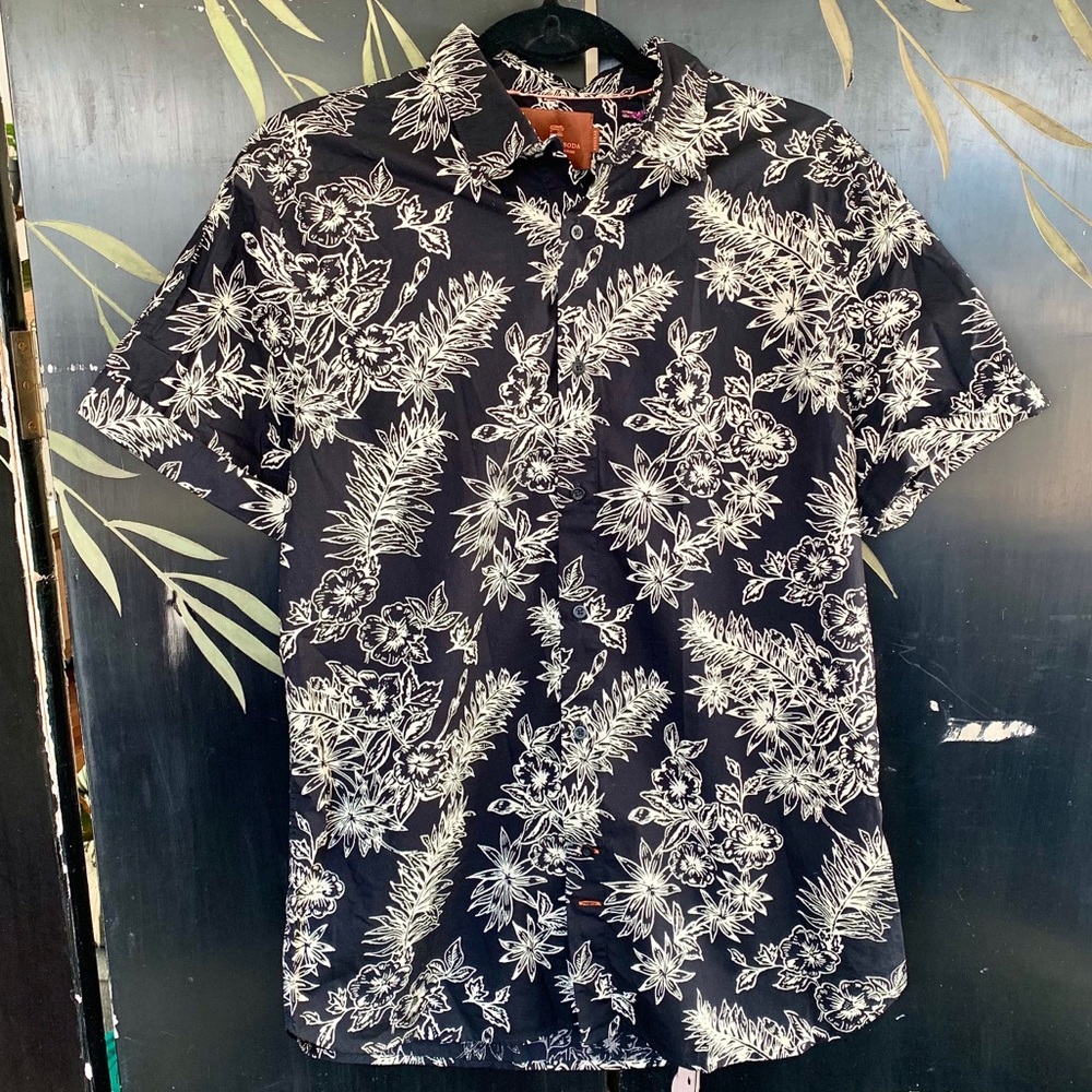 Scotch & Soda Floral Button Up